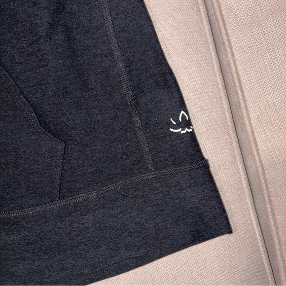 Beyond Yoga Black Spacedye Zipper Hoodie - Picture 4 of 7